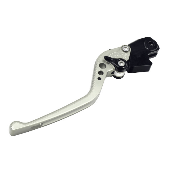 biketek Biketek adjustable cnc clutch lever long  - titanium / black adjuster - #c21